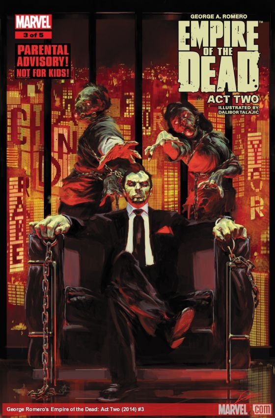 Cover of George Romero's Empire Of The Dead: Act Two (2014) - #3