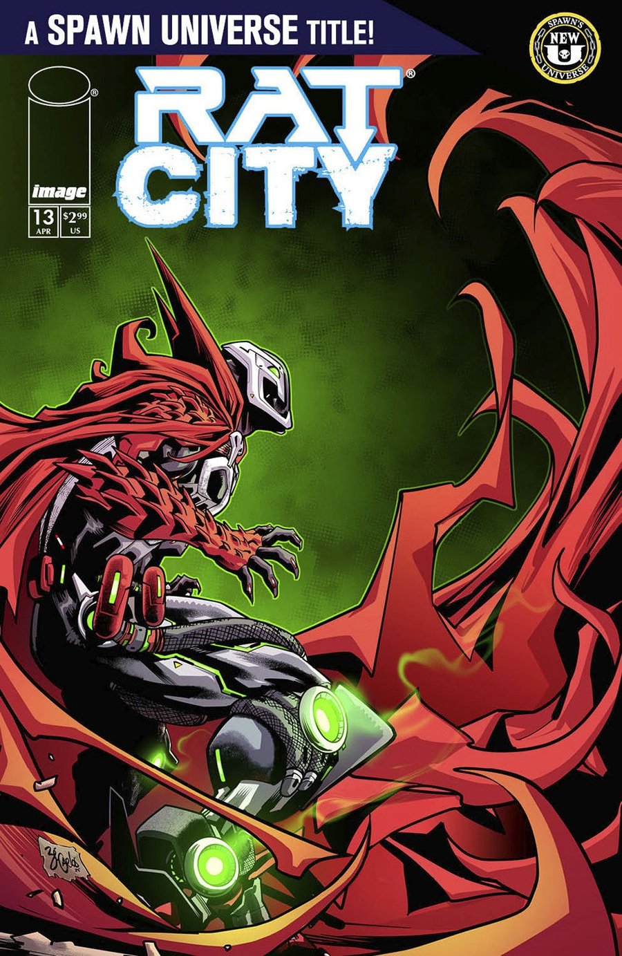 Cover of SPAWN Rat City (2024) - #13