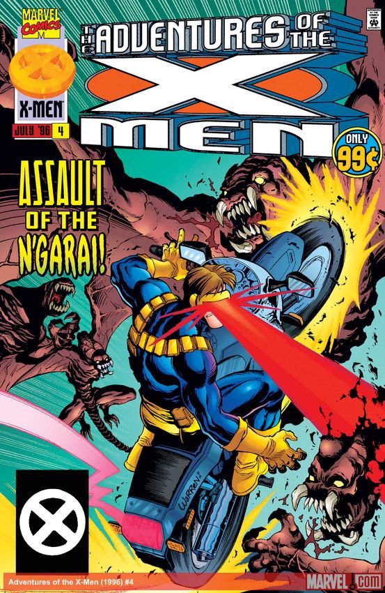 Cover of Adventures Of The X-Men (1996) - #4