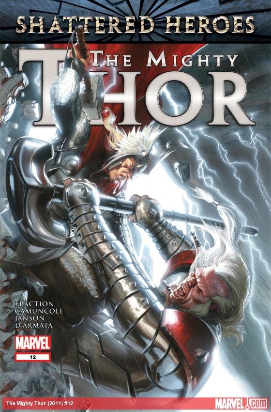 Cover of The Mighty Thor (2011) - #12