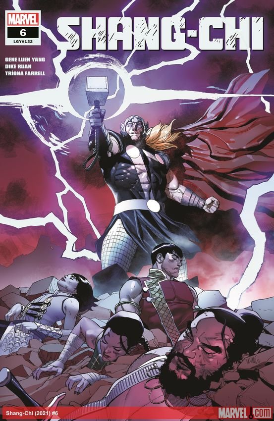 Cover of Shang-Chi (2021) - #6