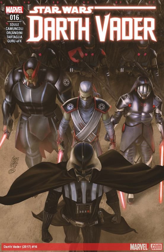Cover of Darth Vader (2017) - #16