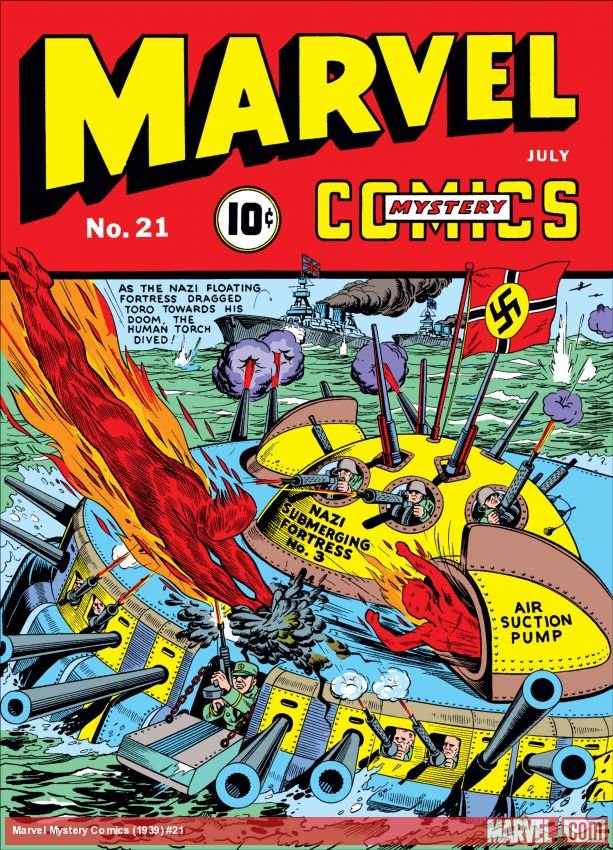 Cover of Marvel Mystery Comics (1939) - #21