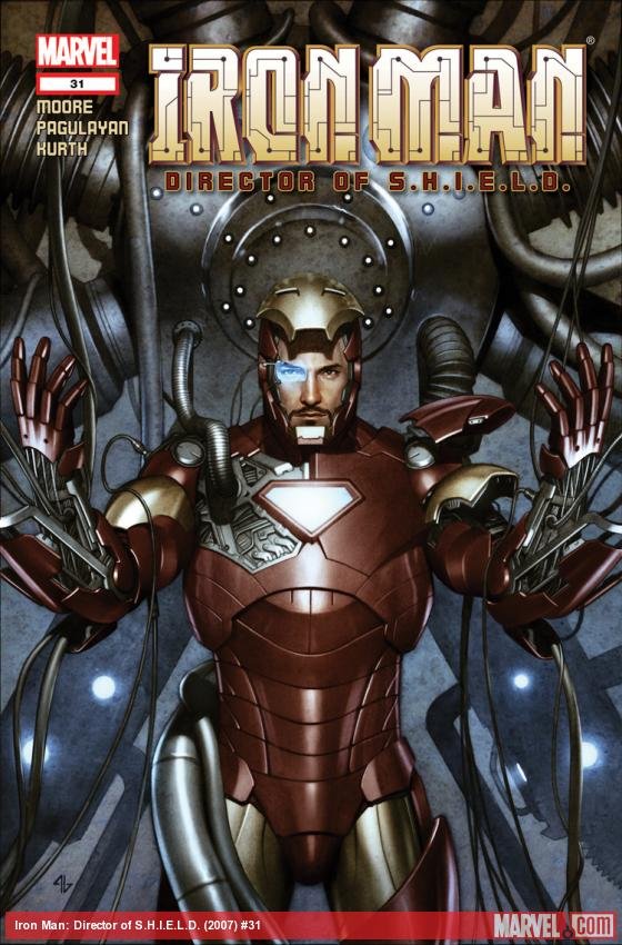 Cover of Iron Man: Director Of S.h.i.e.l.d. (2008) - #31