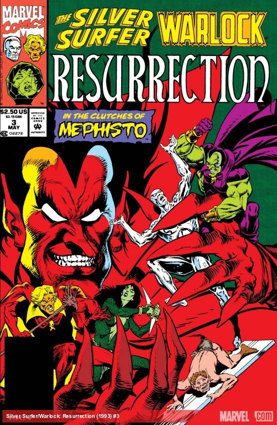 Cover of Silver Surfer/Warlock: Resurrection (1993) - #3