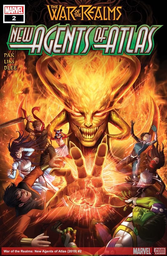 Cover of War Of The Realms: New Agents Of Atlas (2019) - #2