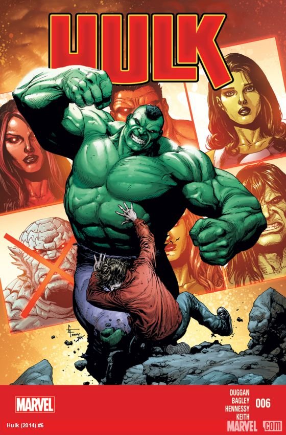 Cover of Hulk (2014) - #6