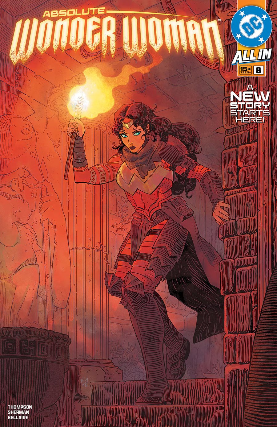 Cover of Absolute Wonder Woman (2024) - #8