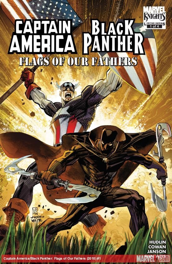 Cover of Captain America/Black Panther: Flags Of Our Fathers (2010) - #1