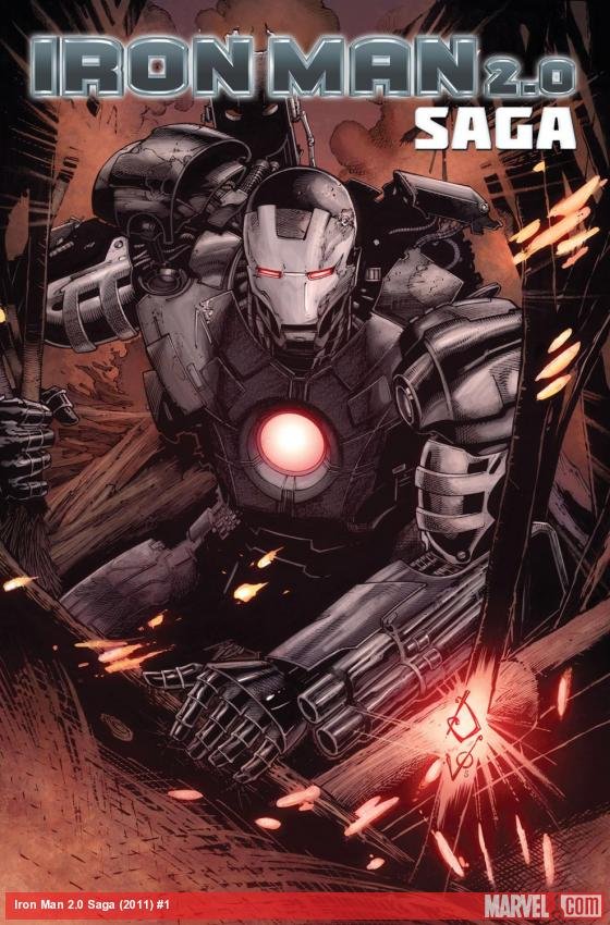 Cover of Iron Man 2.0 Saga Digital Comic (2011) - #1