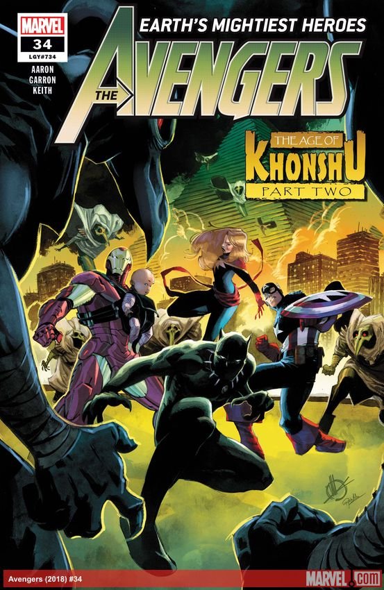 Cover of Avengers (2018) - #34