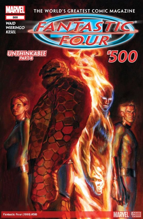 Cover of Fantastic Four (1998) - #500
