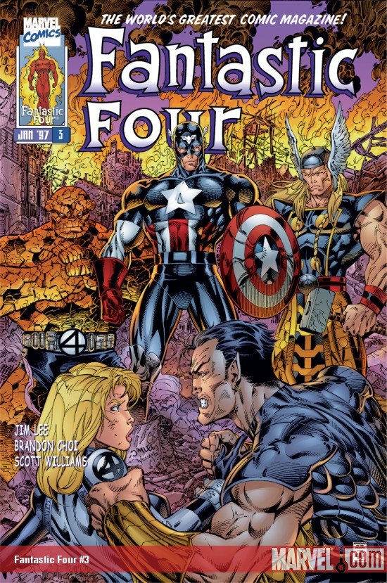 Cover of Fantastic Four (1996) - #3