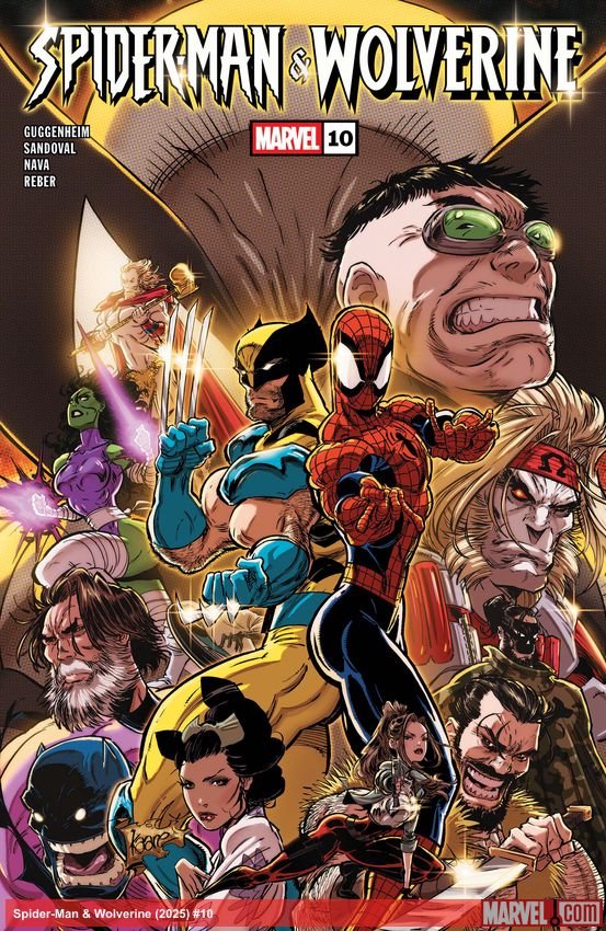 Cover of Spider-Man & Wolverine (2025) - #10
