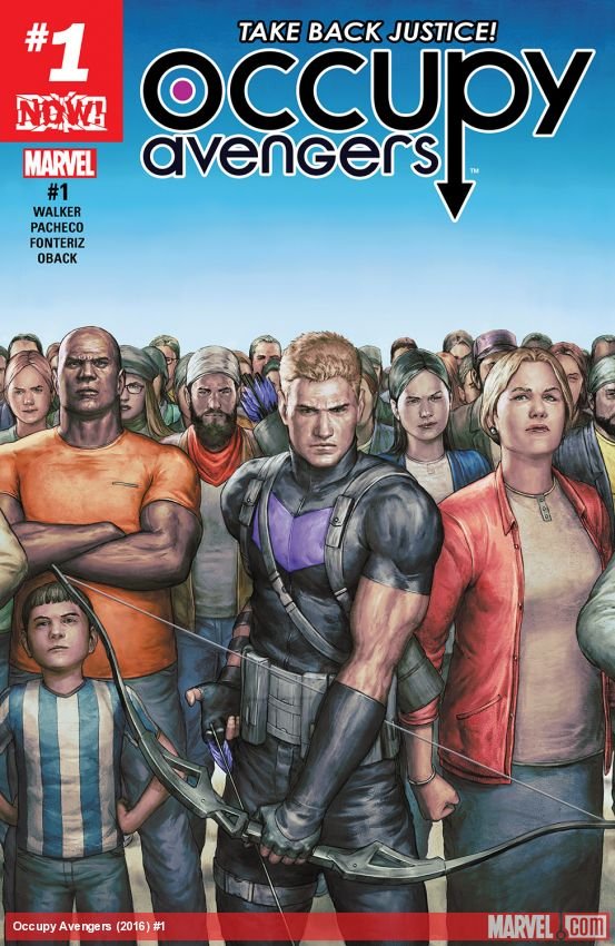 Cover of Occupy Avengers (2016) - #1