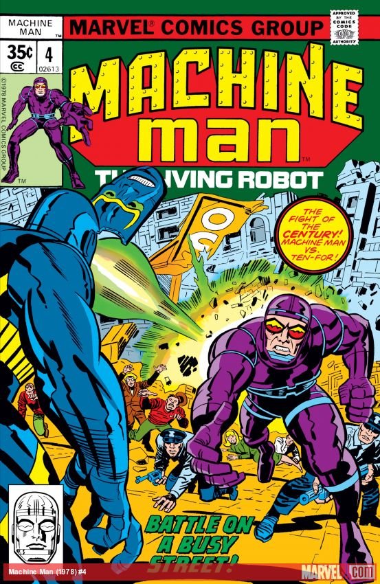 Cover of Machine Man (1978) - #4