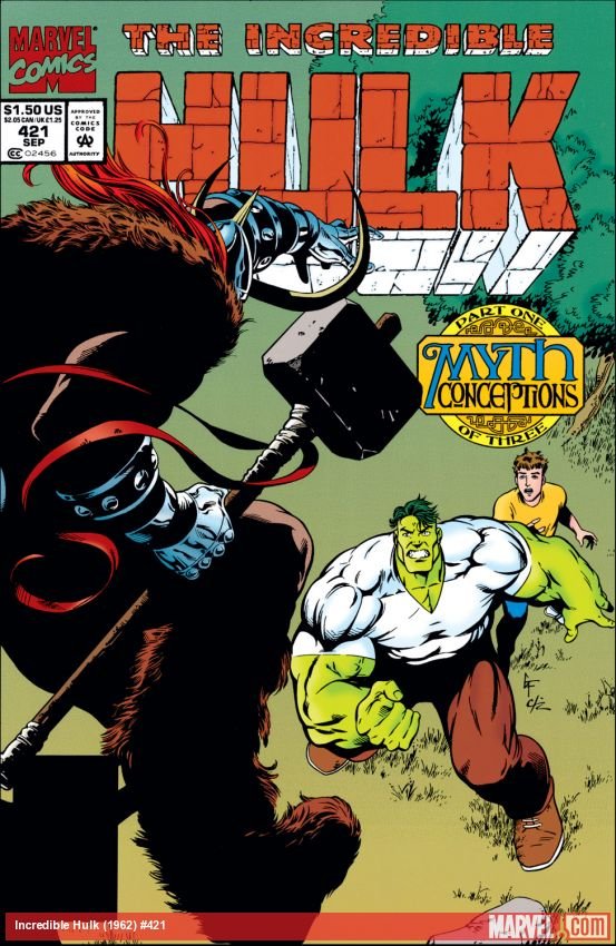 Cover of Incredible Hulk (1962) - #421