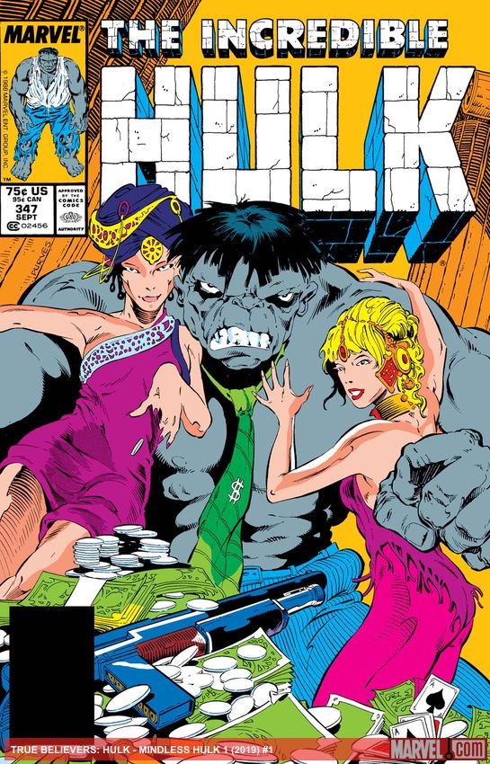Cover of True Believers: Hulk - Mindless Hulk (2019) - #1