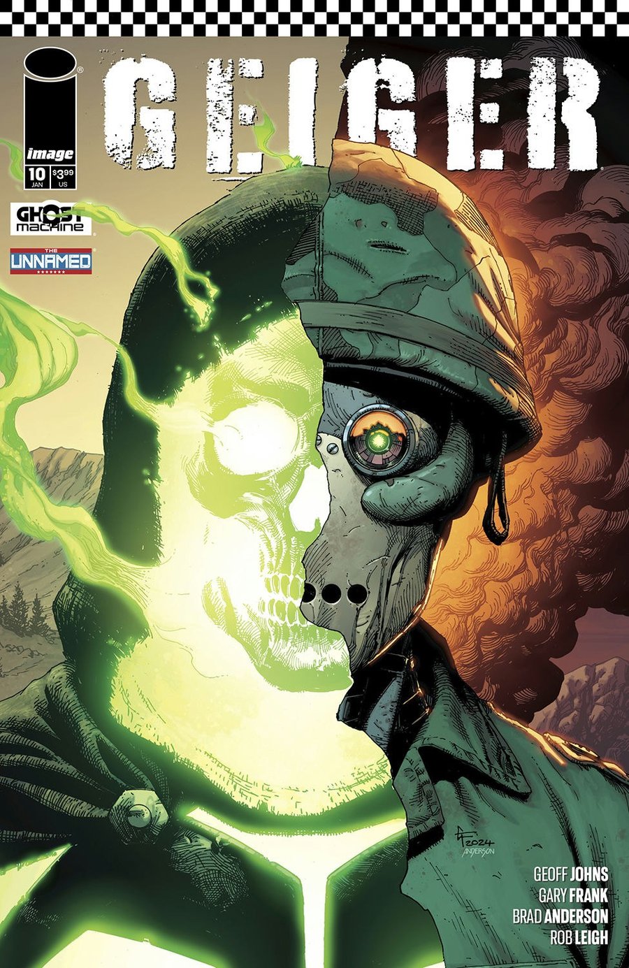 Cover of Geiger (2024) - #10