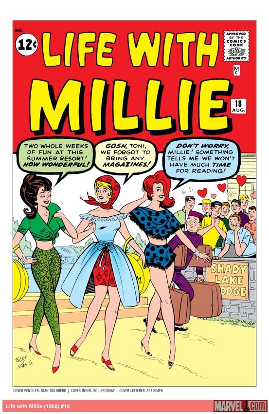 Cover of Life With Millie (1960) - #18