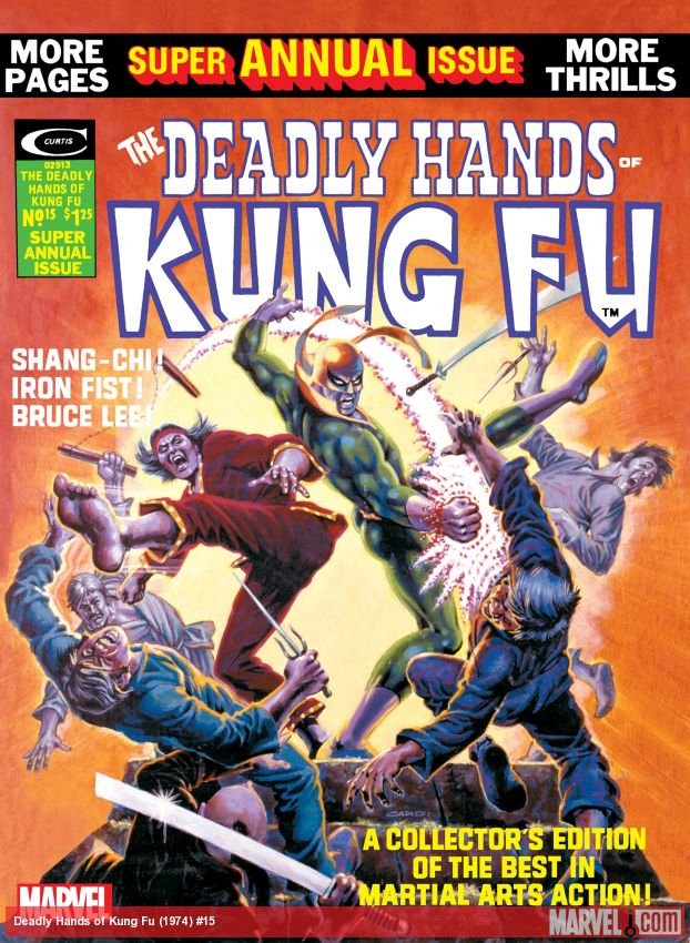 Cover of Deadly Hands Of Kung Fu (1974) - #15