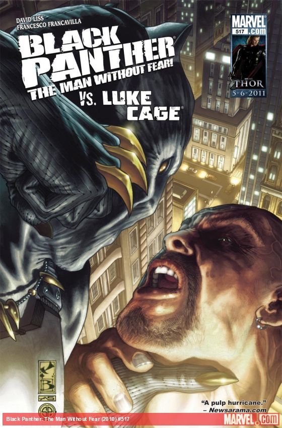 Cover of Black Panther: The Man Without Fear (2010) - #517