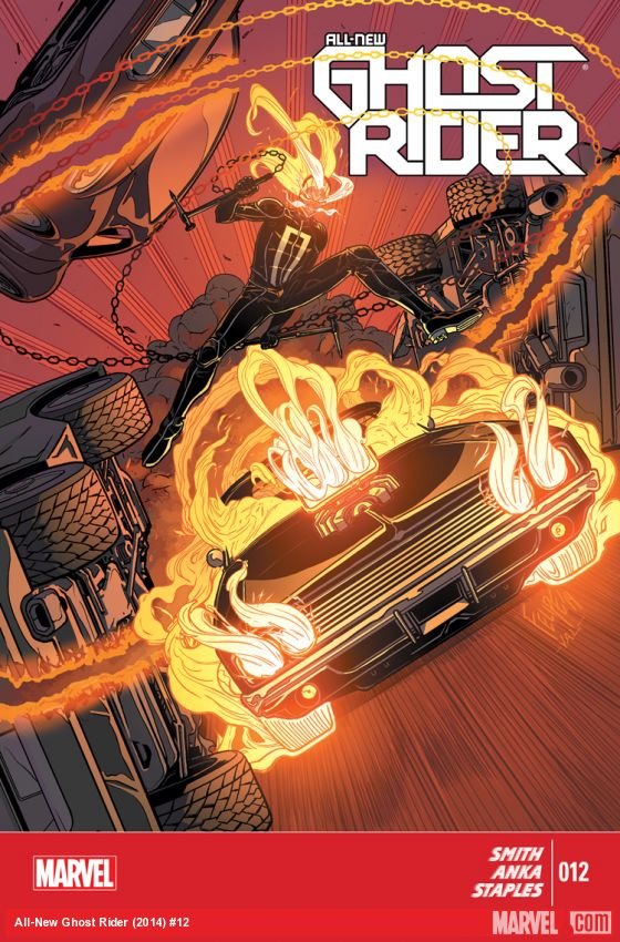 Cover of All-New Ghost Rider (2014) - #12