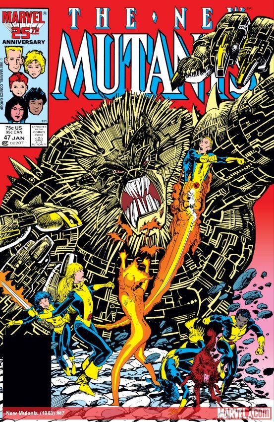 Cover of New Mutants (1983) - #47