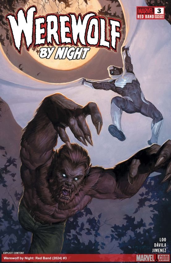 Cover of Werewolf By Night: Red Band (2024) - #3