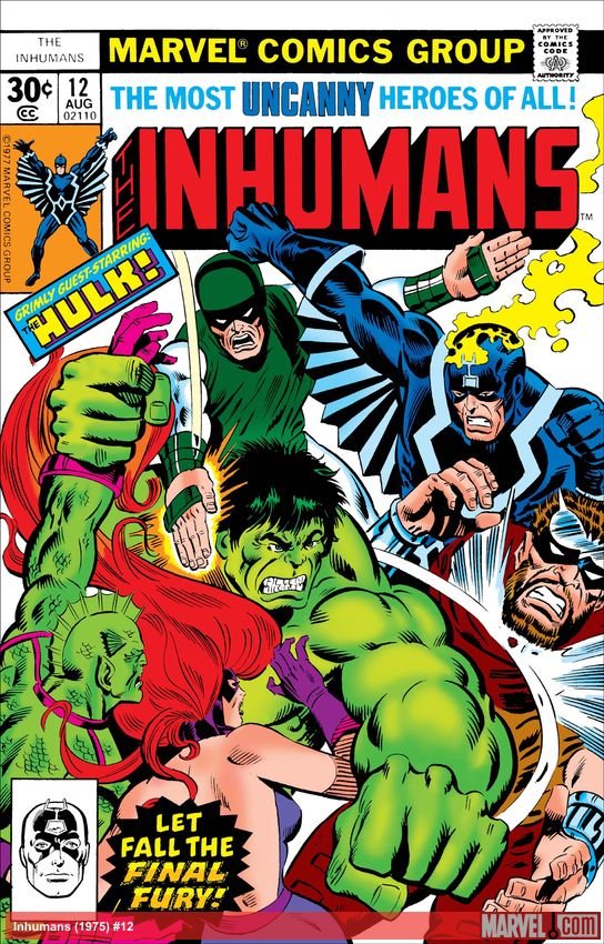 Cover of Inhumans (1975) - #12