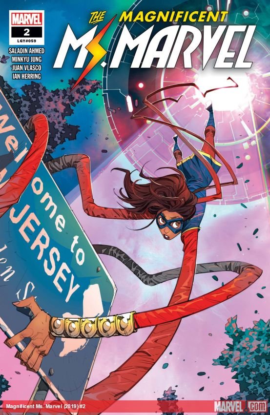 Cover of Magnificent Ms. Marvel (2019) - #2