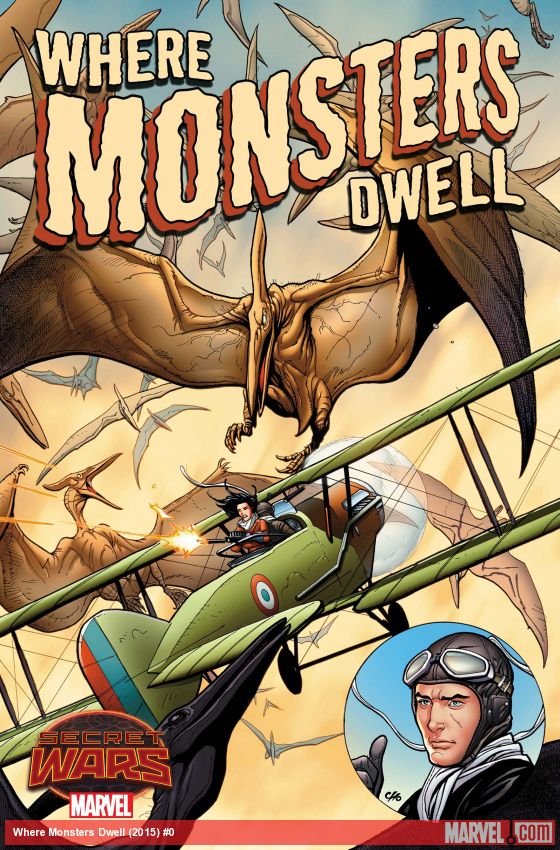 Cover of Where Monsters Dwell (2015) - #1