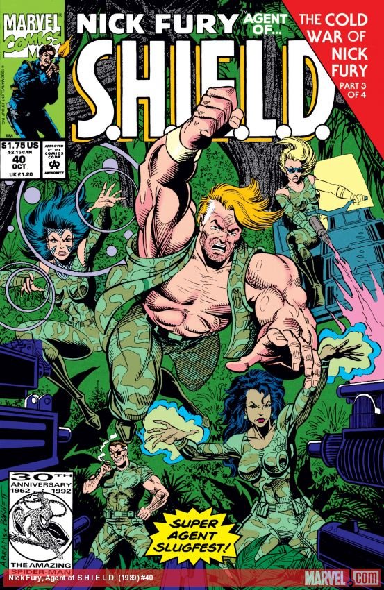 Cover of Nick Fury, Agent Of S.h.i.e.l.d. (1989) - #40