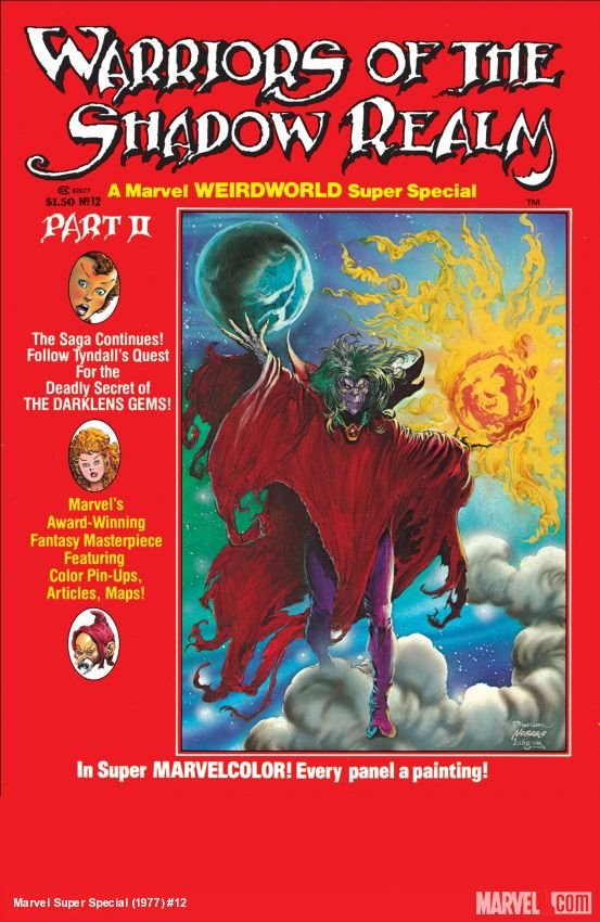 Cover of Marvel Comics Super Special (1977) - #12