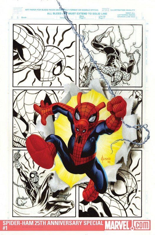 Cover of Spider-Ham 25Th Anniversary Special (2010) - #1