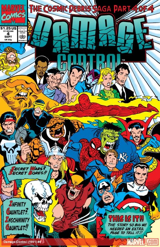 Cover of Damage Control (1991) - #4