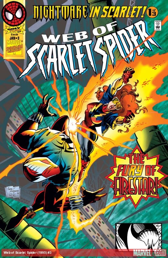 Cover of Web Of Scarlet Spider (1995) - #3