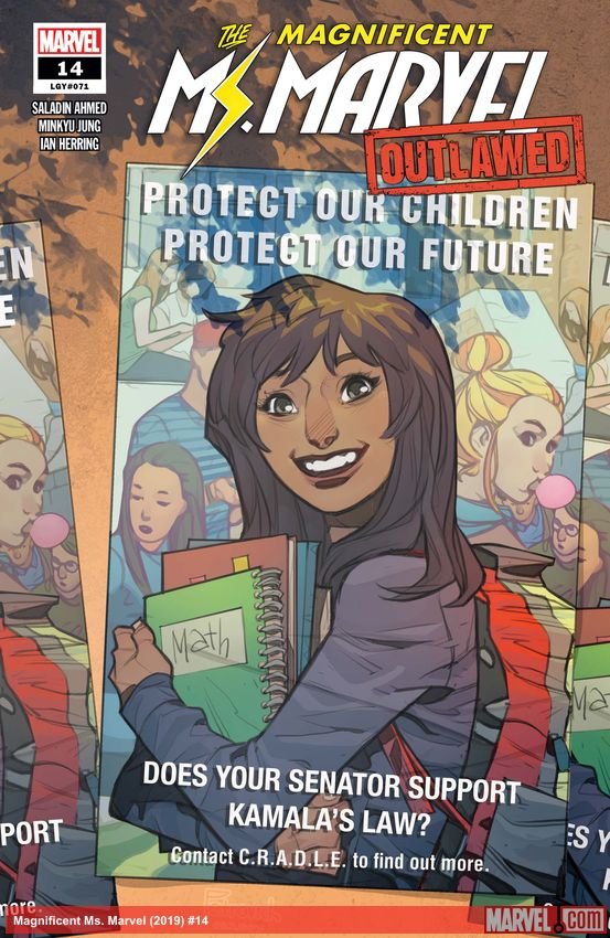 Cover of Magnificent Ms. Marvel (2019) - #14