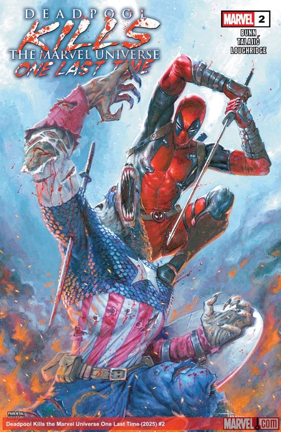 Cover of Deadpool Kills The Marvel Universe One Last Time (2025) - #2