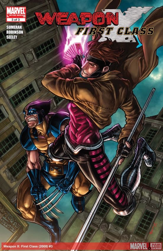 Cover of Weapon X: First Class (2008) - #3