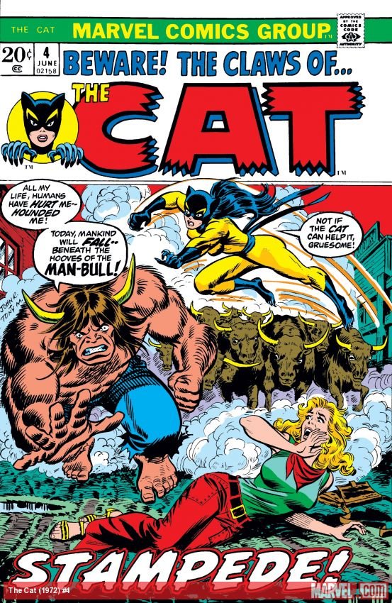 Cover of The Cat (1972) - #4