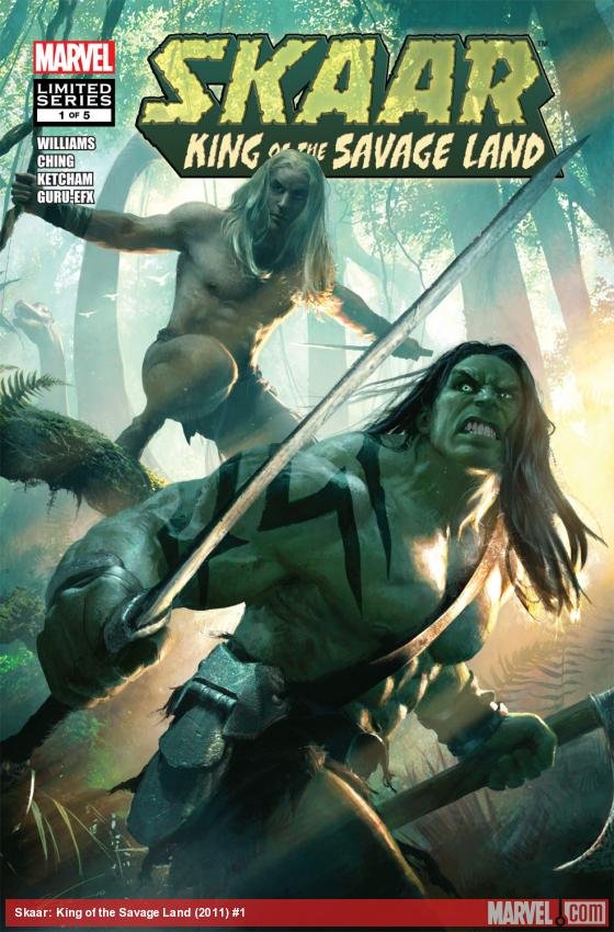 Cover of Skaar: King of the Savage Land (2011) - #1