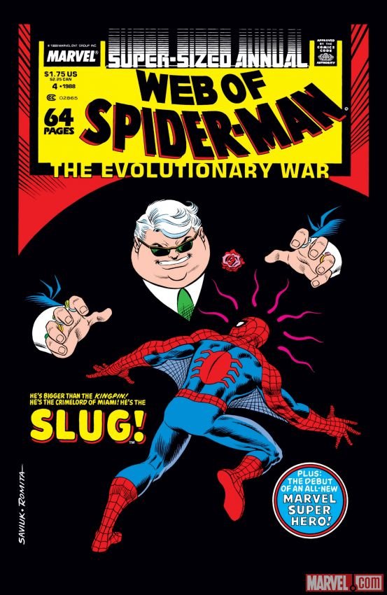 Cover of Web Of Spider-Man Annual (1985) - #4