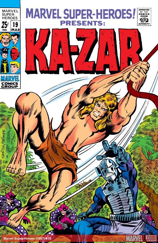 Cover of Marvel Super-Heroes (1967) - #19