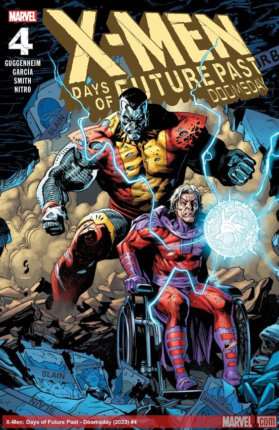 Cover of X-Men: Days Of Future Past - Doomsday (2023) - #4
