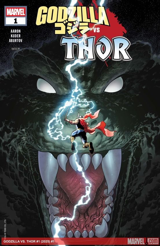 Cover of Godzilla Vs. Thor (2025) - #1