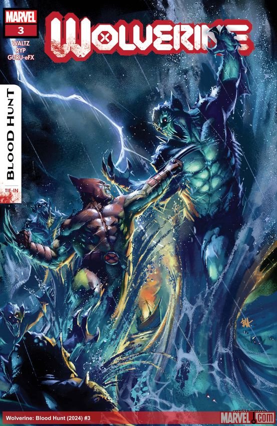 Cover of Wolverine: Blood Hunt (2024) - #3