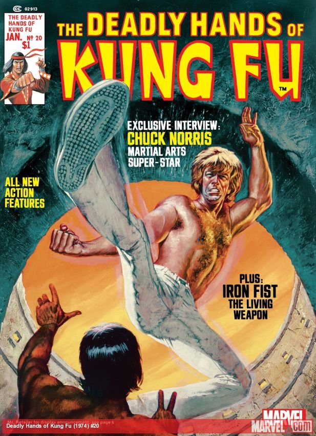 Cover of Deadly Hands Of Kung Fu (1974) - #20