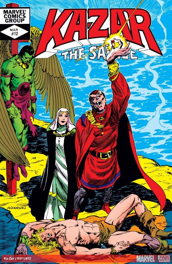 Cover of Ka-Zar The Savage (1981) - #12