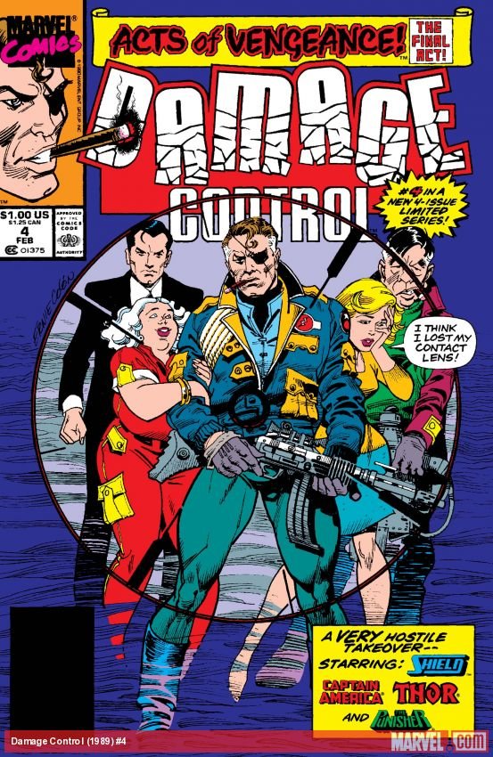 Cover of Damage Control (1989) - #4